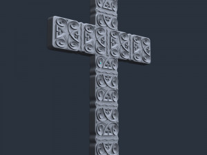 WALL CROSS 11 - 3D MODEL STL- FILES FOR CNC AND 3D PRINTER DOWNLOAD 3D Baskı Modeli