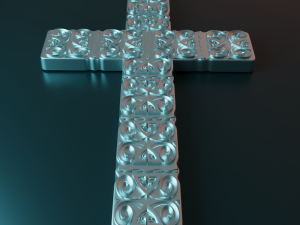 WALL CROSS 11 - 3D MODEL STL- FILES FOR CNC AND 3D PRINTER DOWNLOAD 3D Baskı Modeli
