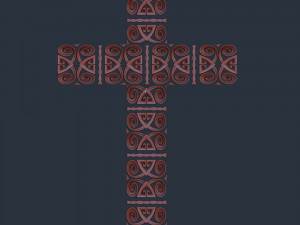 WALL CROSS 11 - 3D MODEL STL- FILES FOR CNC AND 3D PRINTER DOWNLOAD 3D Baskı Modeli