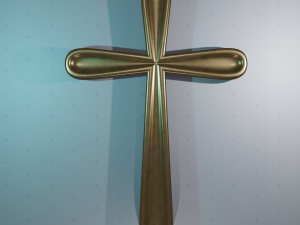 WALL CROSS 5 - 3D MODEL STL- FILES FOR CNC AND 3D PRINTER DOWNLOAD 3D प्रिंट मॉडल