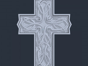 WALL CROSS 13 - 3D MODEL STL- FILES FOR CNC AND 3D PRINTER DOWNLOAD 3D Print Model
