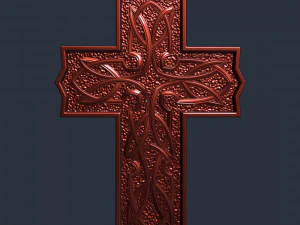 WALL CROSS 13 - 3D MODEL STL- FILES FOR CNC AND 3D PRINTER DOWNLOAD 3D Print Model
