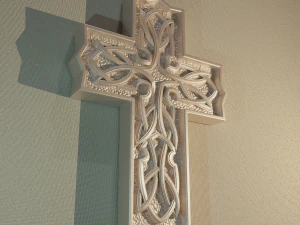 WALL CROSS 13 - 3D MODEL STL- FILES FOR CNC AND 3D PRINTER DOWNLOAD 3D Print Model