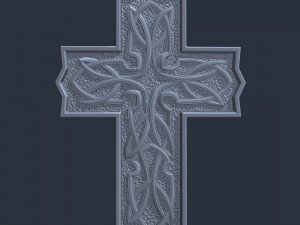 WALL CROSS 13 - 3D MODEL STL- FILES FOR CNC AND 3D PRINTER DOWNLOAD 3D Print Model