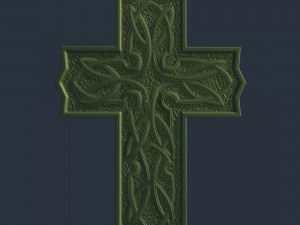 WALL CROSS 13 - 3D MODEL STL- FILES FOR CNC AND 3D PRINTER DOWNLOAD 3D Print Model