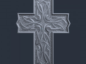 WALL CROSS 13 - 3D MODEL STL- FILES FOR CNC AND 3D PRINTER DOWNLOAD 3D Print Model