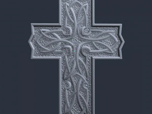 WALL CROSS 13 - 3D MODEL STL- FILES FOR CNC AND 3D PRINTER DOWNLOAD 3D Print Model