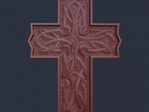 WALL CROSS 13 - 3D MODEL STL- FILES FOR CNC AND 3D PRINTER DOWNLOAD 3D Print Model