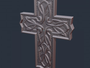 WALL CROSS 13 - 3D MODEL STL- FILES FOR CNC AND 3D PRINTER DOWNLOAD 3D Print Model