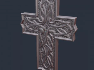 WALL CROSS 13 - 3D MODEL STL- FILES FOR CNC AND 3D PRINTER DOWNLOAD 3D Print Model
