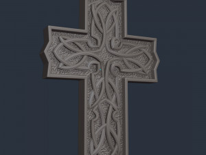 WALL CROSS 13 - 3D MODEL STL- FILES FOR CNC AND 3D PRINTER DOWNLOAD 3D Print Model