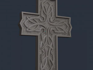 WALL CROSS 13 - 3D MODEL STL- FILES FOR CNC AND 3D PRINTER DOWNLOAD 3D Print Model