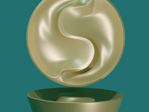 SERVING TRAY-9 - 3D MODEL STL- FILES FOR CNC AND 3D PRINTER DOWNLOAD 3D Print Model