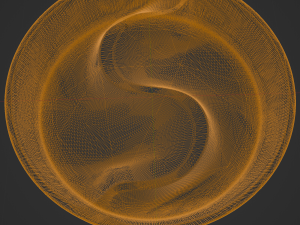 SERVING TRAY-9 - 3D MODEL STL- FILES FOR CNC AND 3D PRINTER DOWNLOAD 3D Print Model