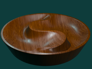 SERVING TRAY-9 - 3D MODEL STL- FILES FOR CNC AND 3D PRINTER DOWNLOAD 3D Print Model