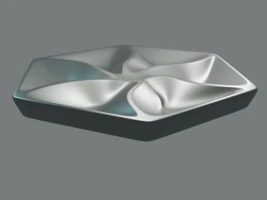 SERVING TRAY 3D MODEL STL- FILES FOR CNC AND 3D PRINTER DOWNLOAD 3D Print Model
