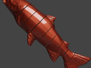 KEYCHAIN FISH 3D प्रिंट मॉडल