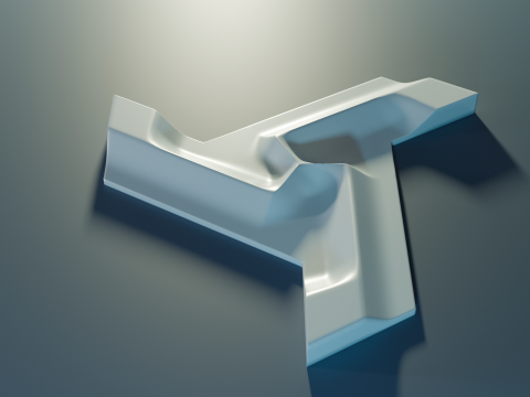 Modular Geometric Wall Panel Decorative 3D Tile 3D Print Model