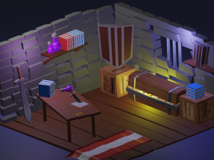 The robbers lair 3D Модель