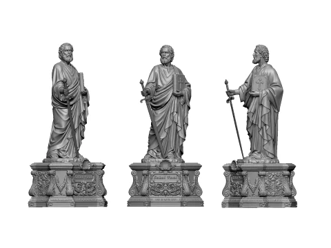 Saint paul 3D Print Model