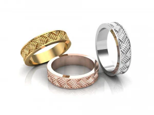 Branding Ring 3D print model 3D Print Model