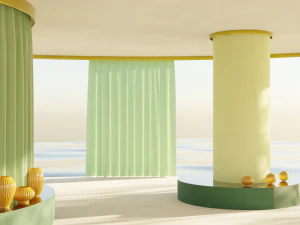 Sala arquitectonica 3D Model