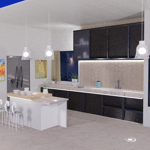Cosinas modernas 3Dモデル .c4d .max .obj .3ds .fbx .stl .blend