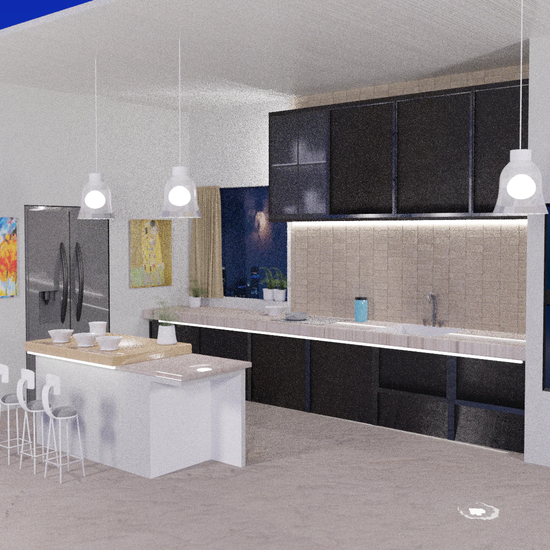 Cosinas modernas 3D Model .c4d .max .obj .3ds .fbx .stl .blend