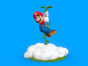 Super Mario - 3D print 3D Model