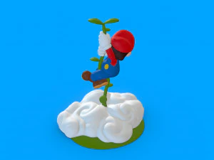 Super Mario - 3D print 3D Model