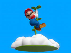 Super Mario - 3D print 3D 모델