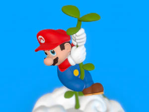 Super Mario - 3D print 3D Model