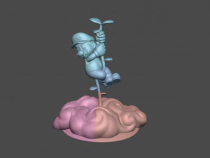 Super Mario - 3D print 3D Model