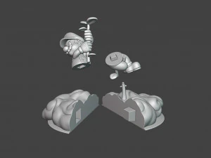 Super Mario - 3D print 3D Model
