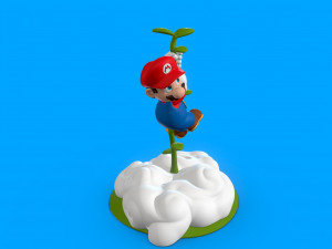 Super Mario - 3D print 3D 모델