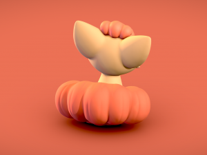 Vulpix - 3D print 3D Model