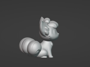 Vulpix - 3D print 3D Model