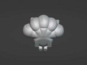 Vulpix - 3D print 3D Model