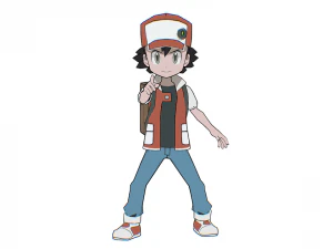 Rot - Pok&eacute;mon 3D Modell