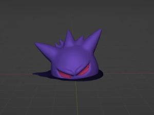 Gengar the spy - 3D print 3D Print Model