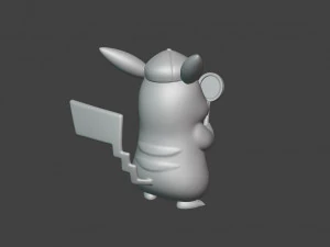 Detective Pikachu - 3D PRINT 3D Print Model