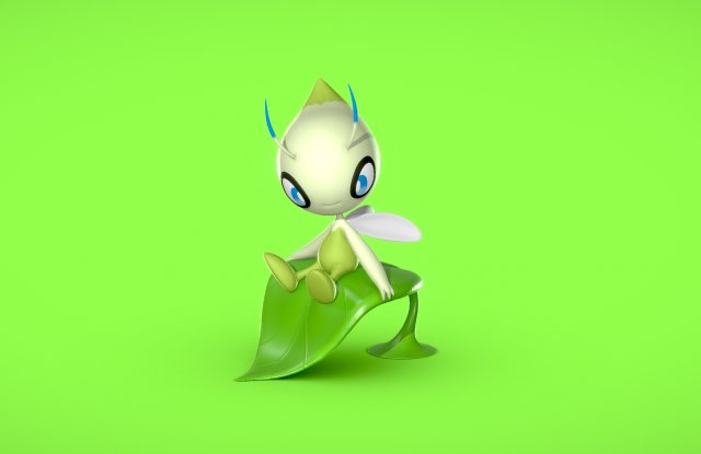 Celebi - 3D print 3D Принт Модель .c4d .max .obj .3ds .fbx .stl .blend 