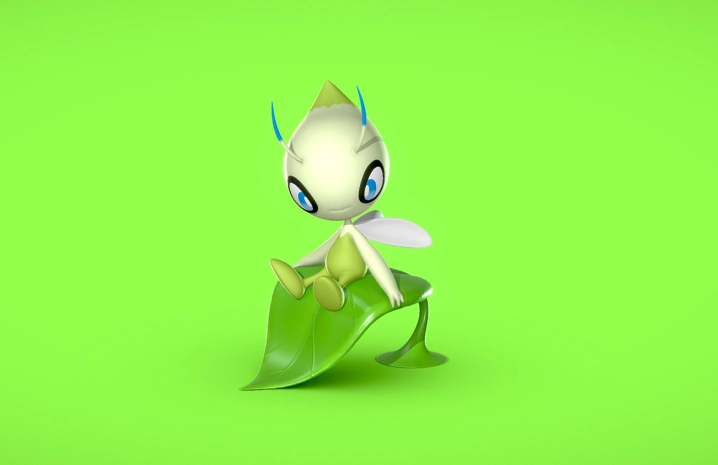 Celebi - 3D print 3D Print Model .c4d .max .obj .3ds .fbx .stl .blend 