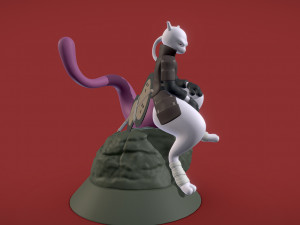 Mewtwo Madara - 3d print - Naruto Collection 3D Принт Модель