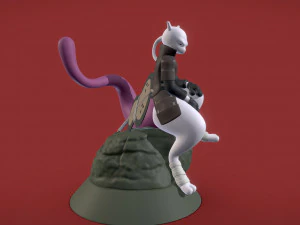 Mewtwo Madara - 3d print - Naruto Collection 3D Print Model