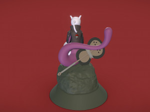 Mewtwo Madara - 3d print - Naruto Collection 3D Принт Модель