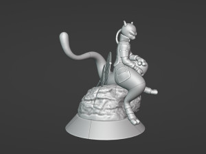 Mewtwo Madara - 3d print - Naruto Collection 3D Принт Модель