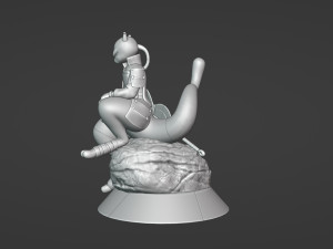 Mewtwo Madara - 3d print - Naruto Collection 3D Принт Модель