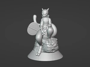 Mewtwo Madara - 3d print - Naruto Collection 3D Print Model