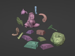 Mewtwo Madara - 3d print - Naruto Collection 3D Принт Модель